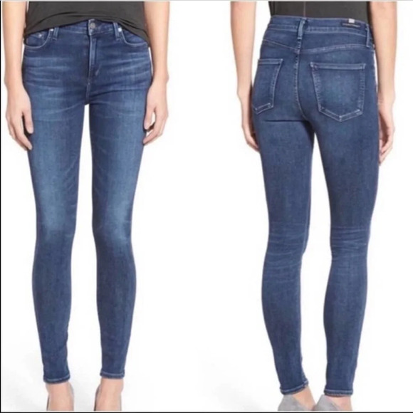 COH size 28 high rise rocket jeans; distressed - Picture 2 of 11